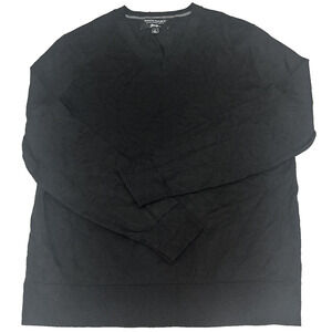 Banana Republic Baruffa Mill Extra Fine Merino Wool Men’s Black Sweater Size M